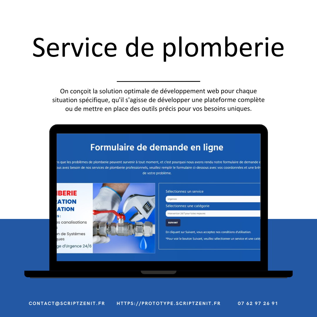 Service de plomberie
